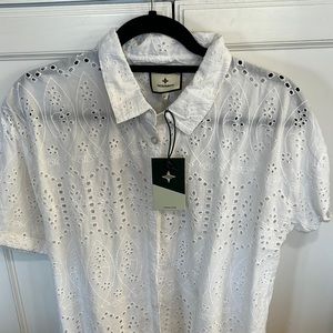 New with tags TUCKERNUCK white dress/cover up